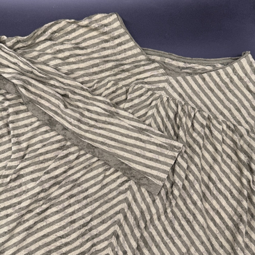 Anthropologie Pilar Stripe Burnout Top Size Medium Boho